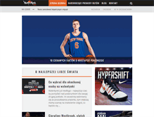 Tablet Screenshot of blog.basketmania.pl